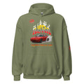 AURA RX7 Unisex Hoodie (Red/Light) | RPM 787 - RPM 787 Clothing