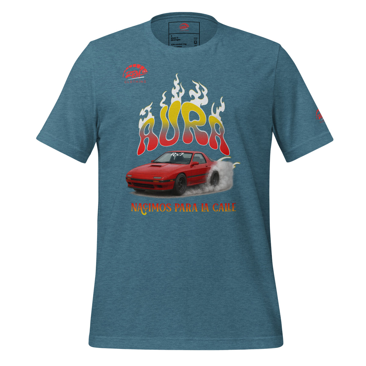 AURA RX7 Unisex Tee (Red/Dark) | RPM 787 - RPM 787 Clothing