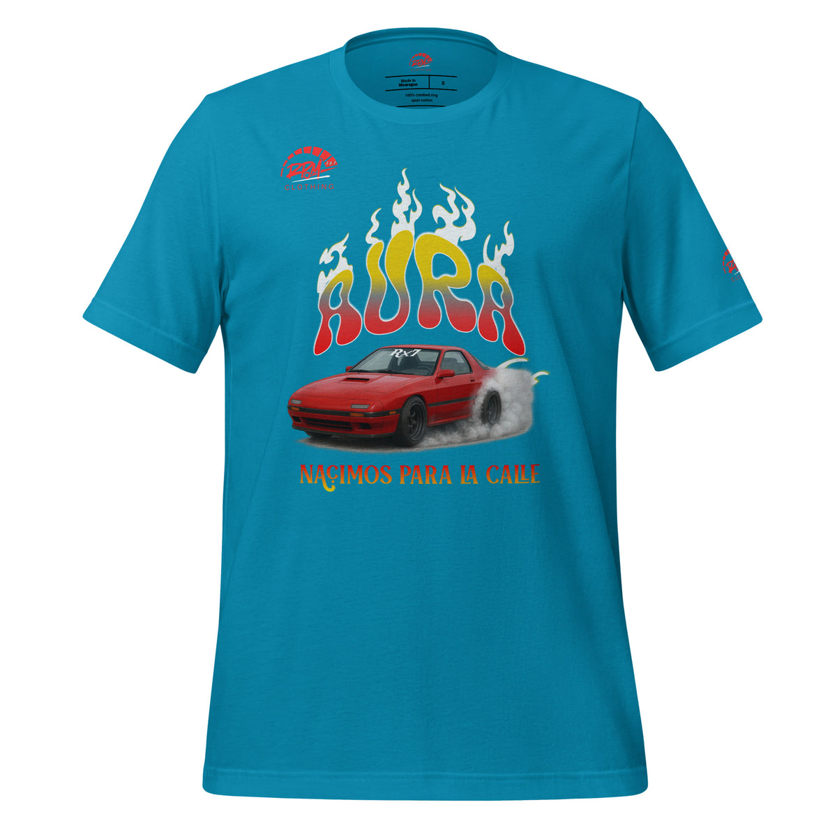 AURA RX7 Unisex Tee (Red/Dark) | RPM 787 - RPM 787 Clothing