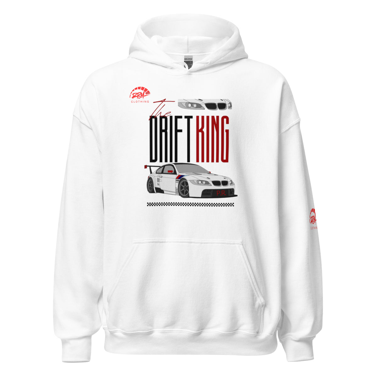 Drift King BMW Unisex Hoodie (Light) | RPM 787 - RPM 787 Clothing