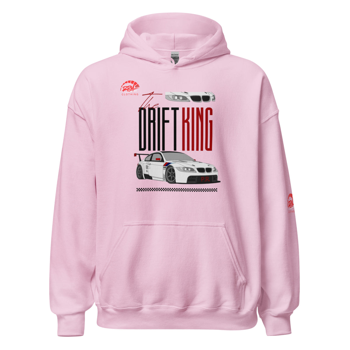 Drift King BMW Unisex Hoodie (Light) | RPM 787 - RPM 787 Clothing
