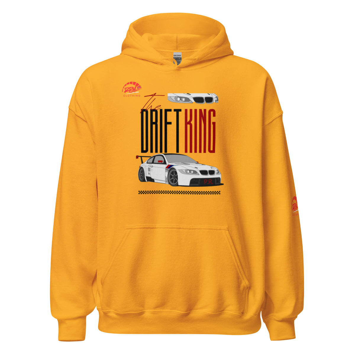 Drift King BMW Unisex Hoodie (Light) | RPM 787 - RPM 787 Clothing