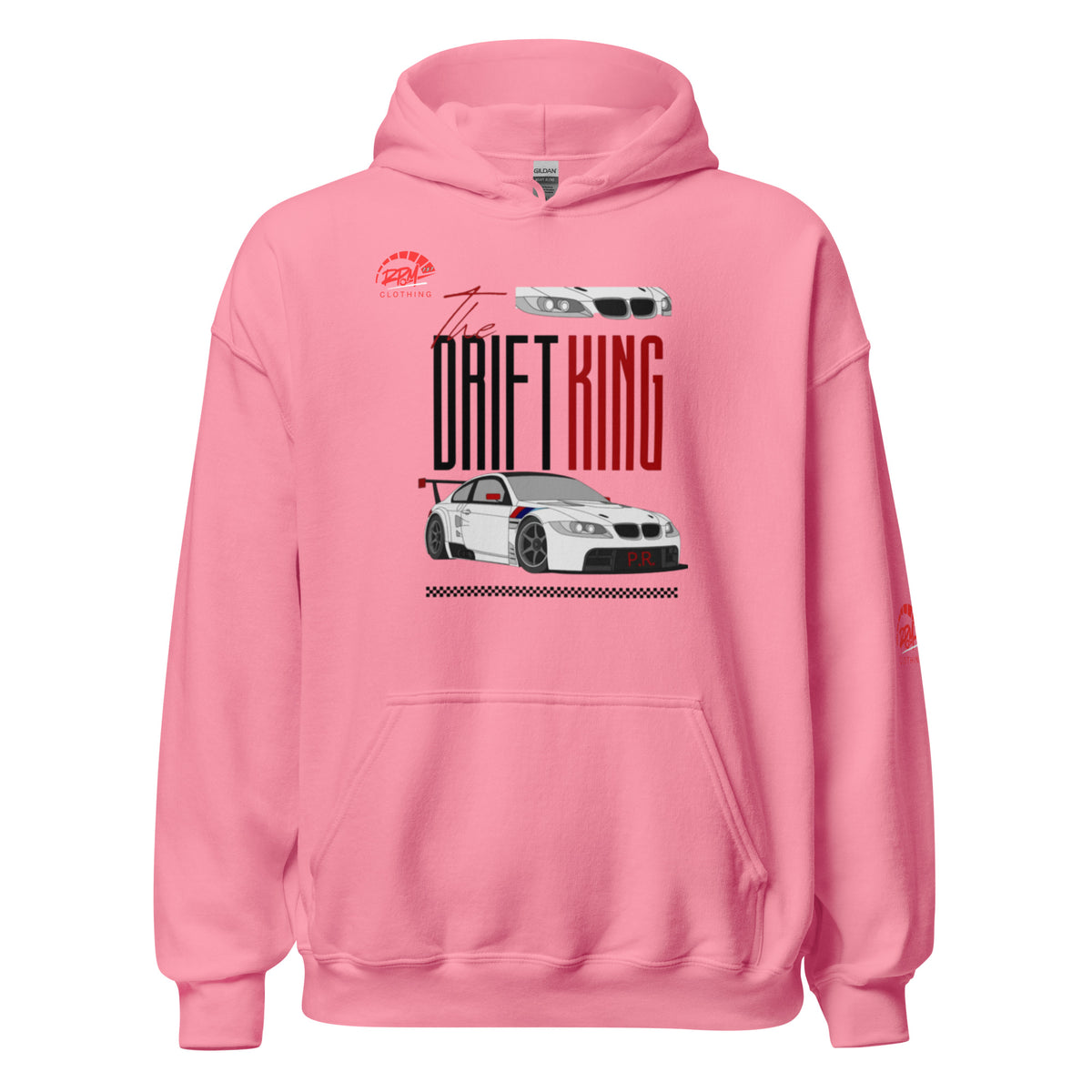 Drift King BMW Unisex Hoodie (Light) | RPM 787 - RPM 787 Clothing