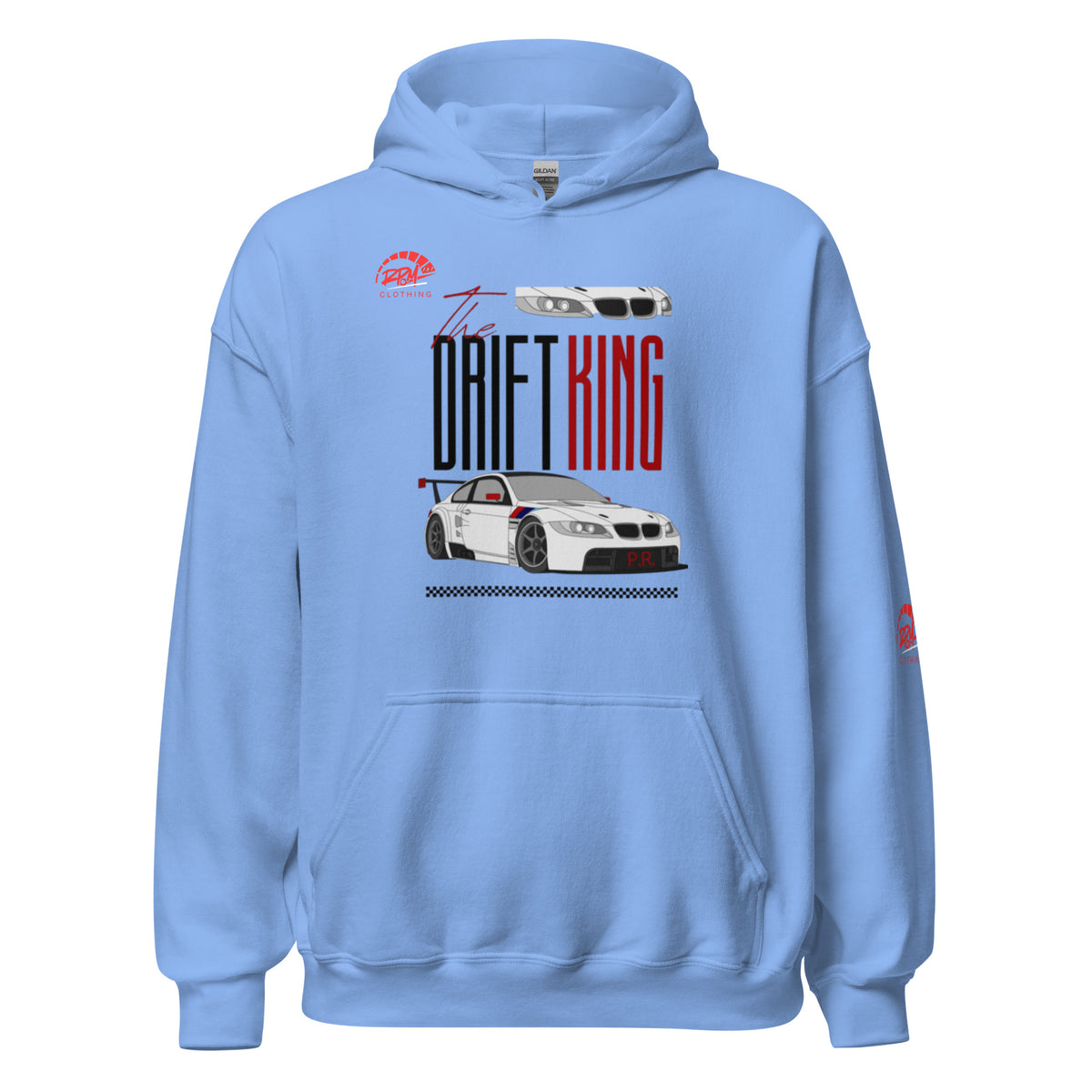 Drift King BMW Unisex Hoodie (Light) | RPM 787 - RPM 787 Clothing