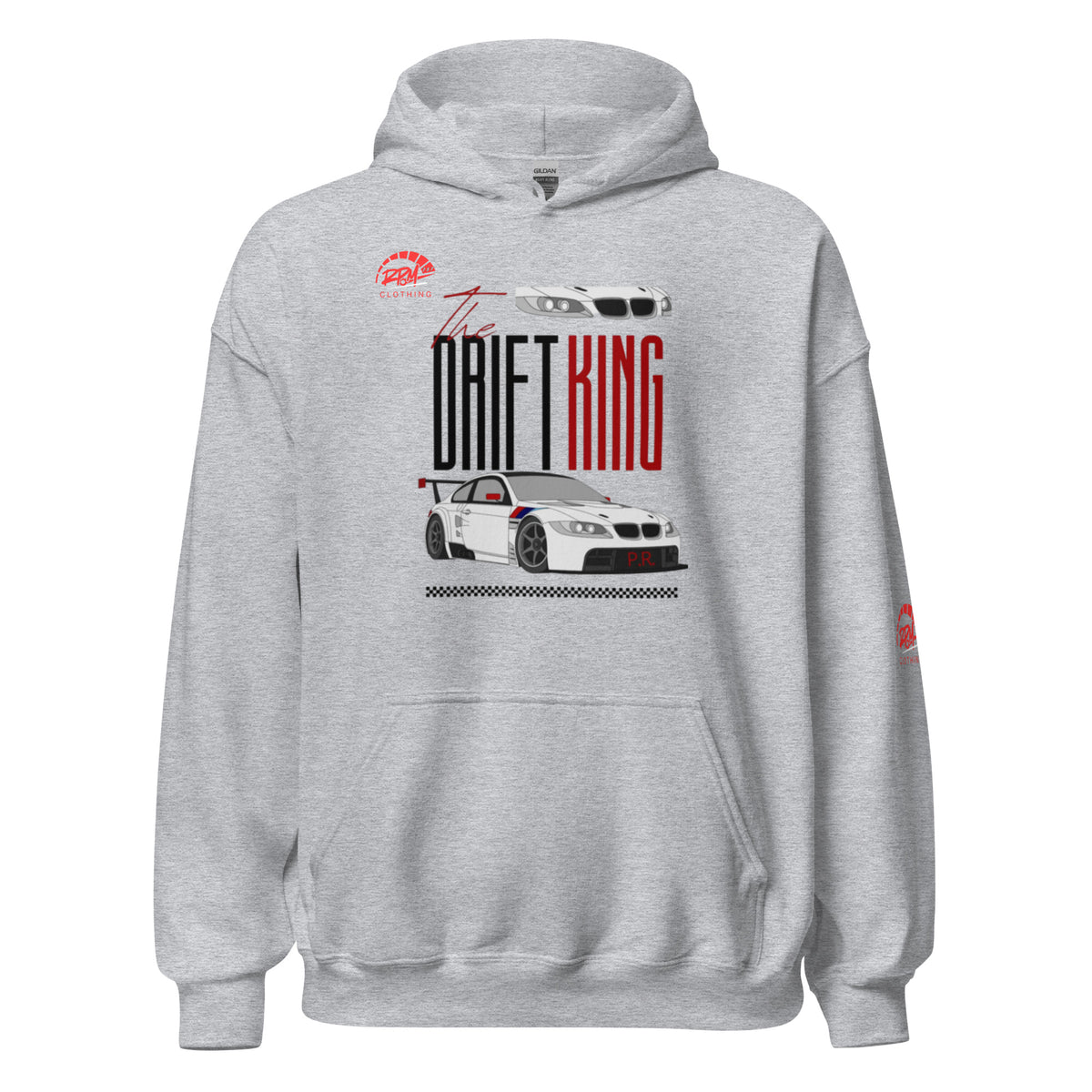 Drift King BMW Unisex Hoodie (Light) | RPM 787 - RPM 787 Clothing