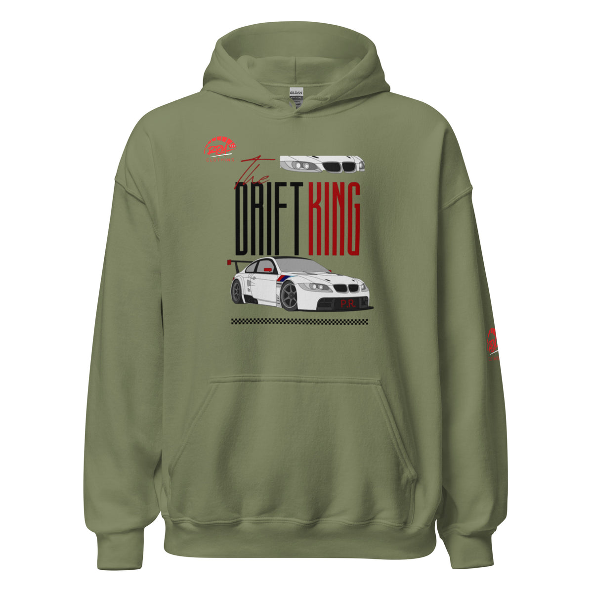 Drift King BMW Unisex Hoodie (Light) | RPM 787 - RPM 787 Clothing