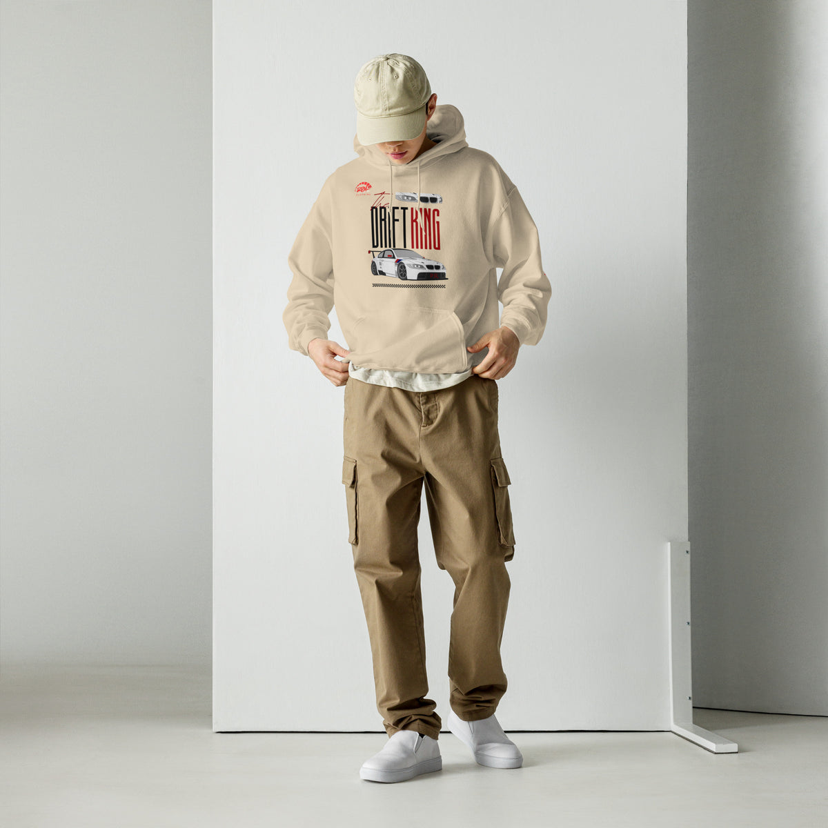 Drift King BMW Unisex Hoodie (Light) | RPM 787 - RPM 787 Clothing
