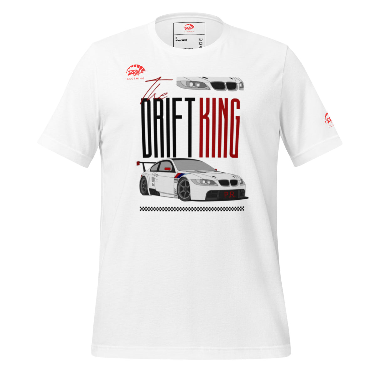 Drift King BMW Unisex Tee (Light) | RPM 787 - RPM 787 Clothing