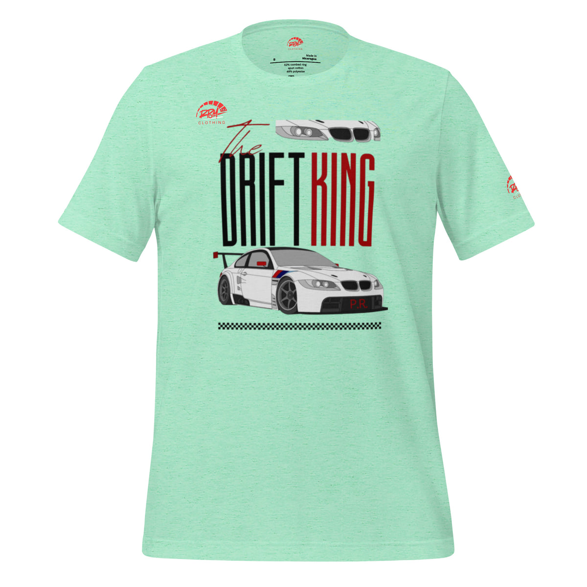Drift King BMW Unisex Tee (Light) | RPM 787 - RPM 787 Clothing