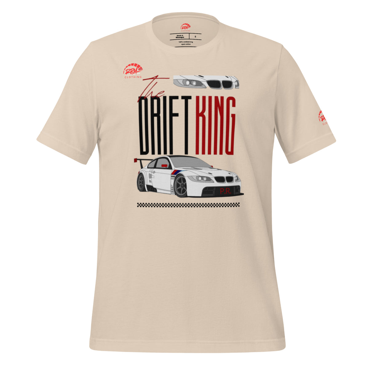Drift King BMW Unisex Tee (Light) | RPM 787 - RPM 787 Clothing