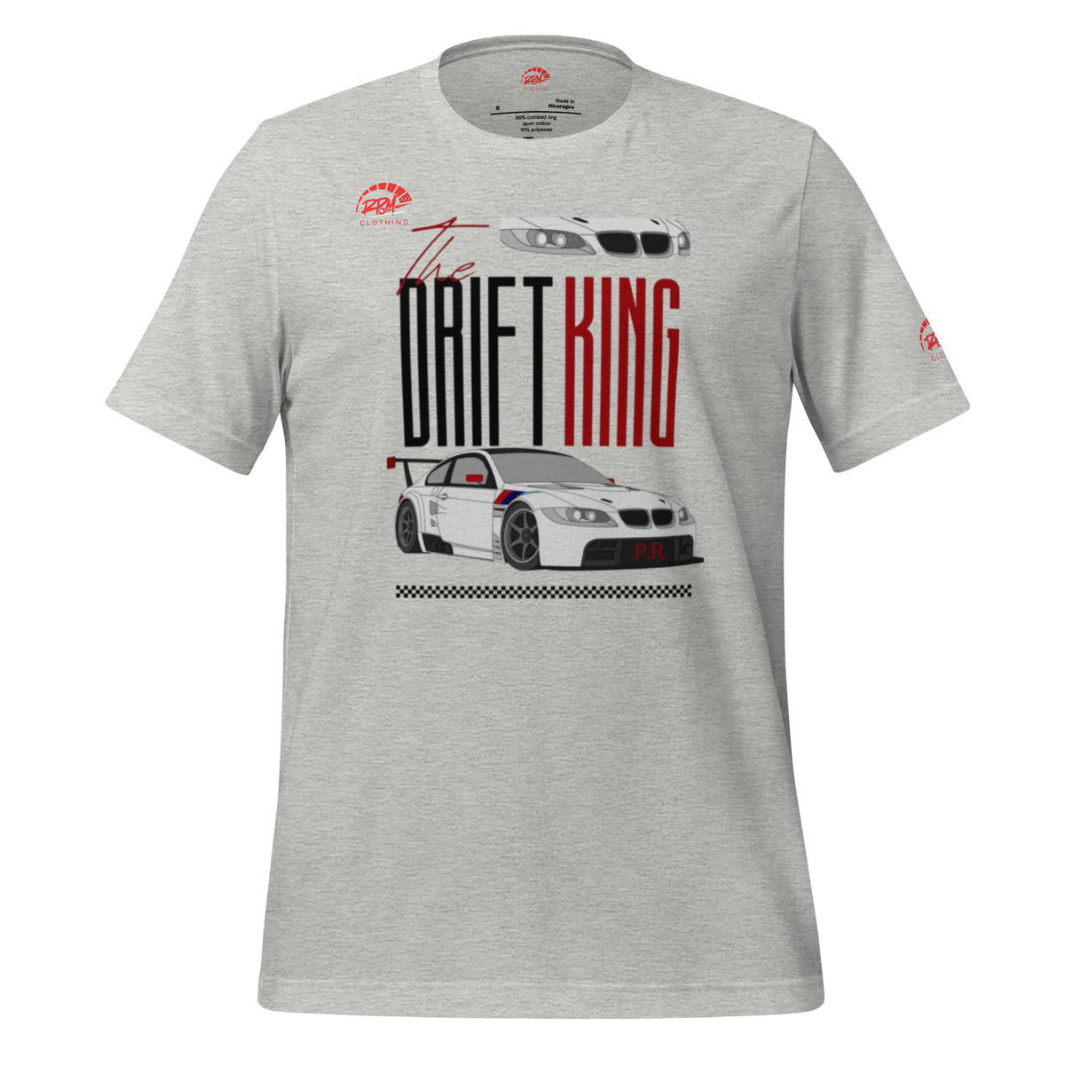 Drift King BMW Unisex Tee (Light) | RPM 787 - RPM 787 Clothing