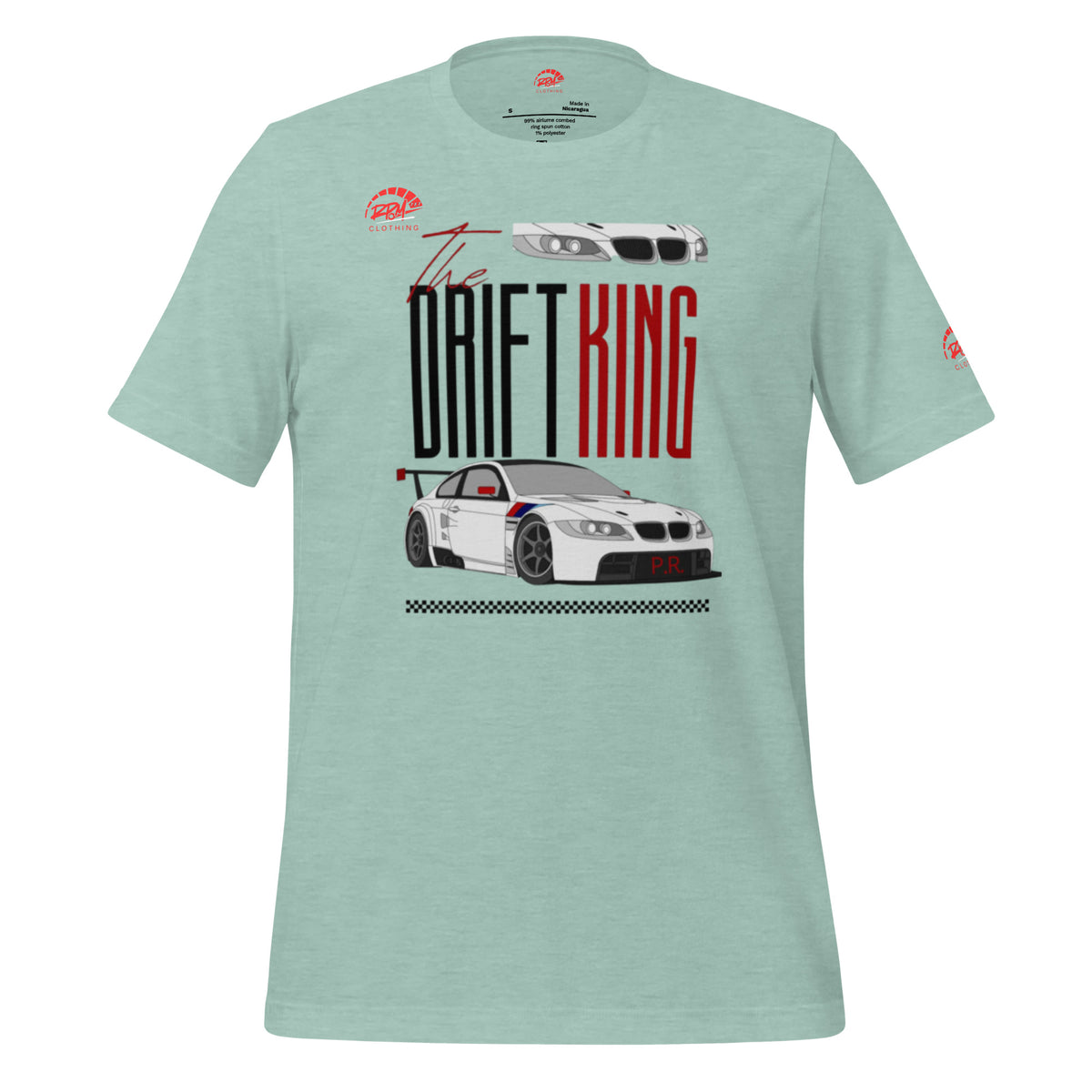 Drift King BMW Unisex Tee (Light) | RPM 787 - RPM 787 Clothing