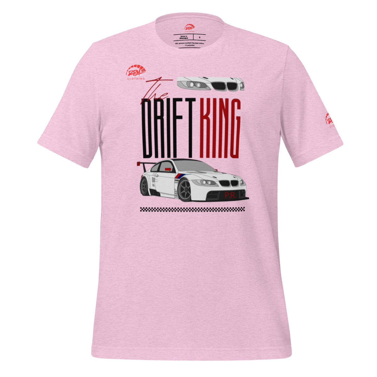 Drift King BMW Unisex Tee (Light) | RPM 787 - RPM 787 Clothing