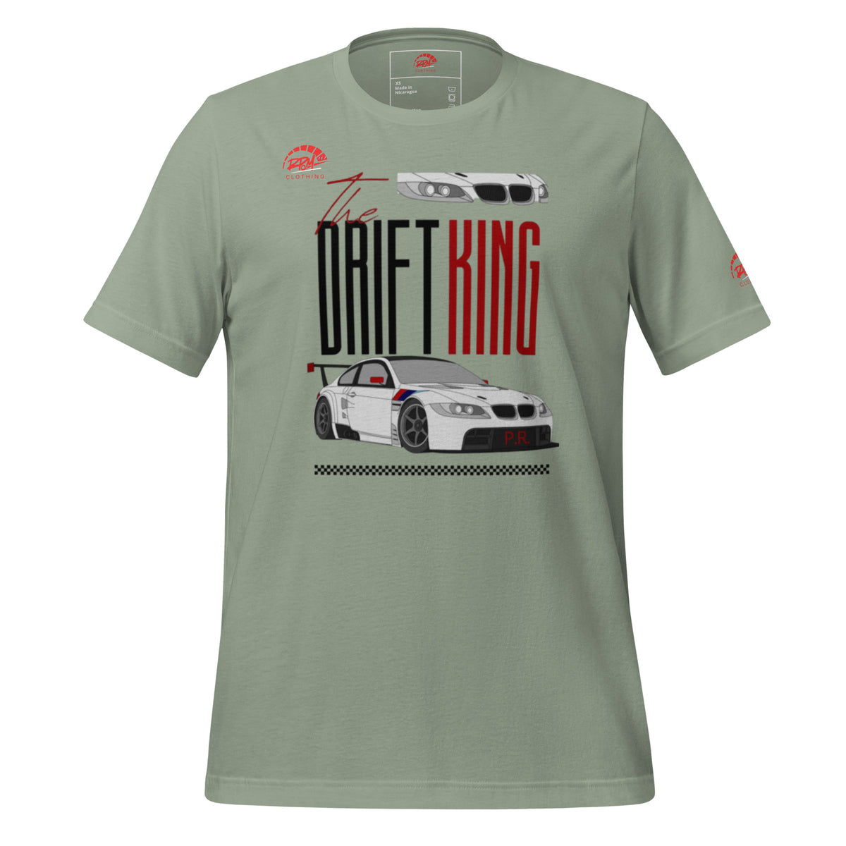 Drift King BMW Unisex Tee (Light) | RPM 787 - RPM 787 Clothing