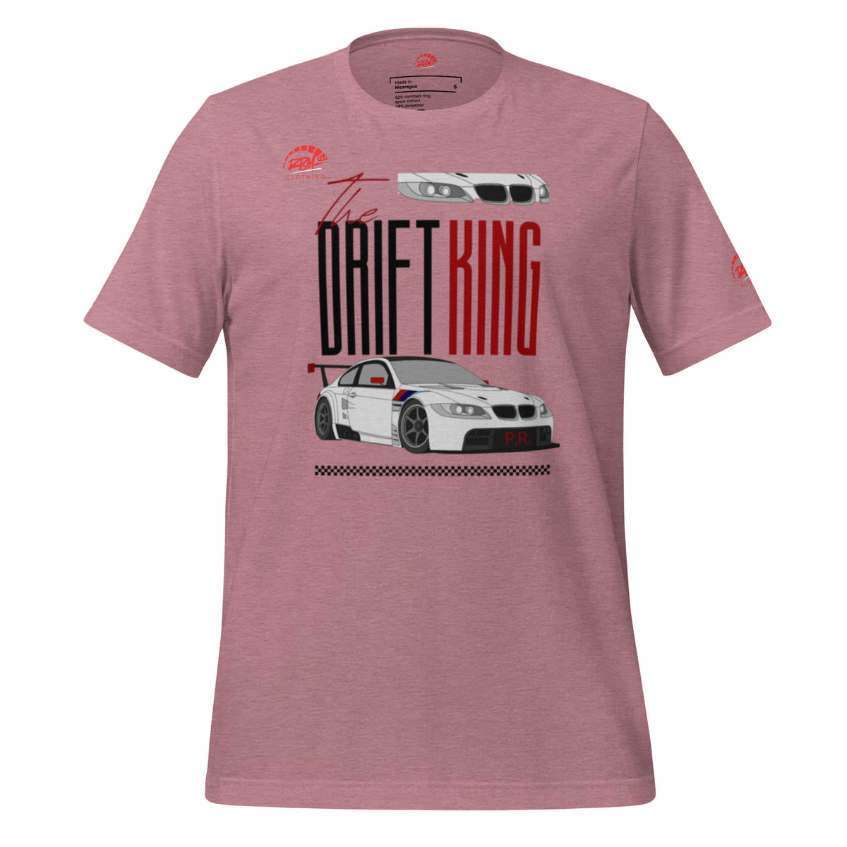 Drift King BMW Unisex Tee (Light) | RPM 787 - RPM 787 Clothing