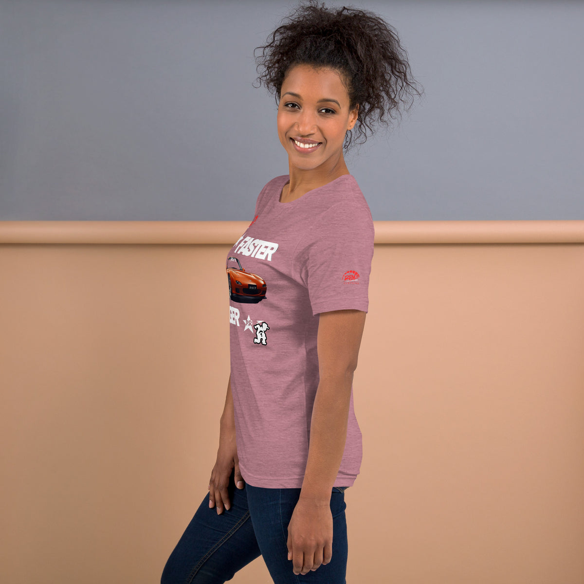 Faster Danger Rx7 Unisex Tee (Light) | RPM 787 - RPM 787 Clothing