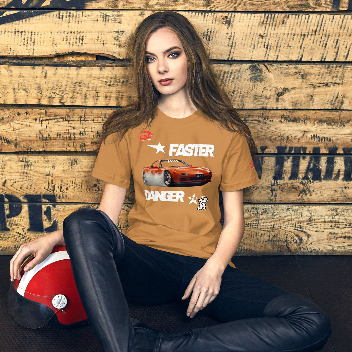Faster Danger Rx7 Unisex Tee (Light) | RPM 787 - RPM 787 Clothing