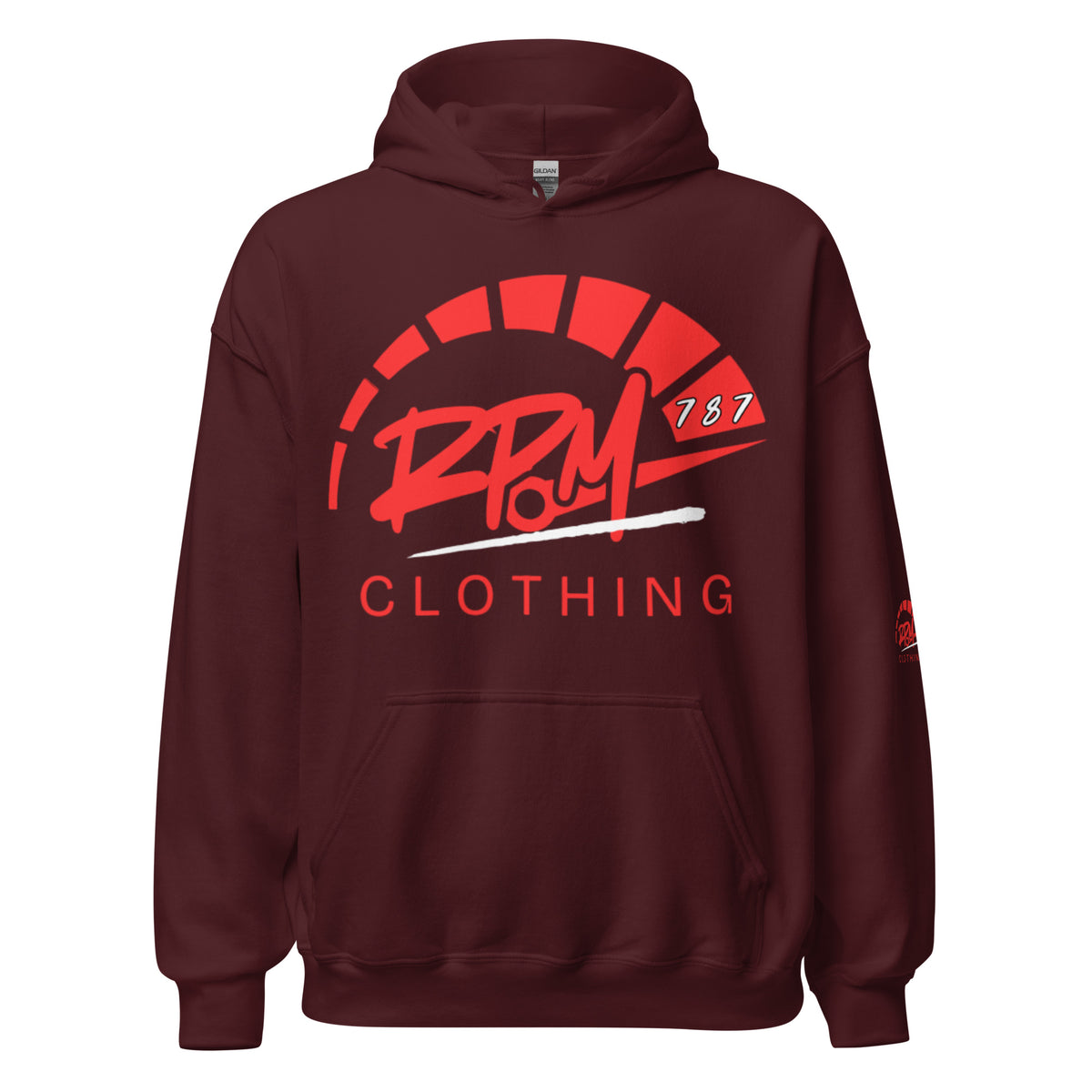 RPM 787 Unisex Hoodie (Dark) - RPM 787 Clothing