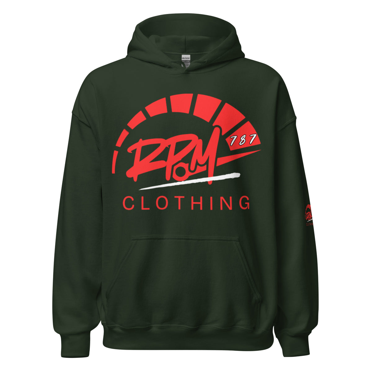 RPM 787 Unisex Hoodie (Dark) - RPM 787 Clothing