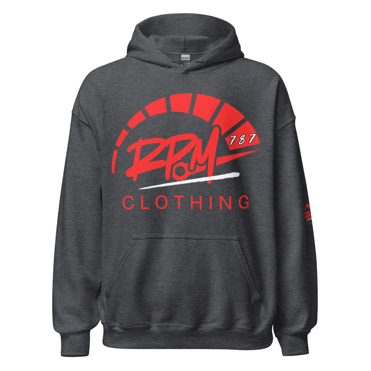 RPM 787 Unisex Hoodie (Dark) - RPM 787 Clothing