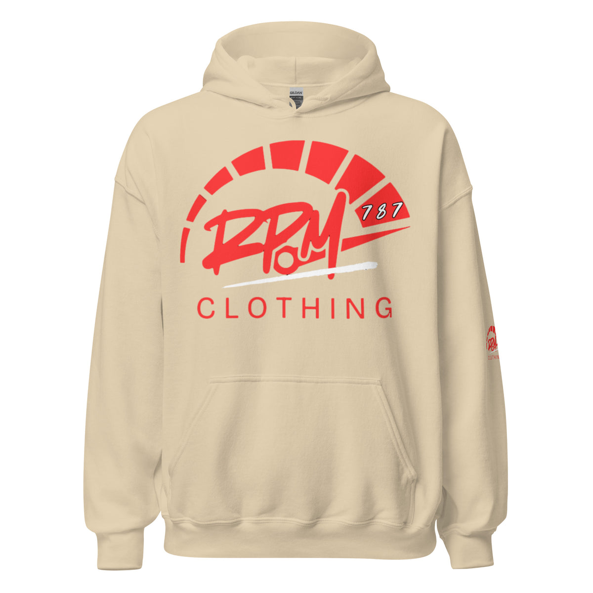 RPM 787 Unisex Hoodie (Light) - RPM 787 Clothing