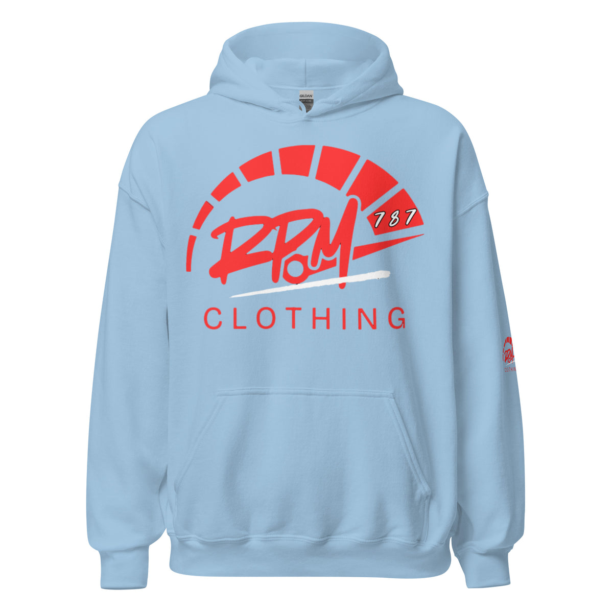 RPM 787 Unisex Hoodie (Light) - RPM 787 Clothing