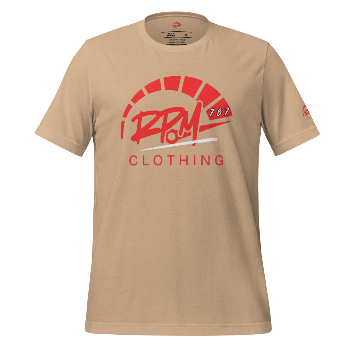 RPM 787 Unisex Tee (Light) - RPM 787 Clothing