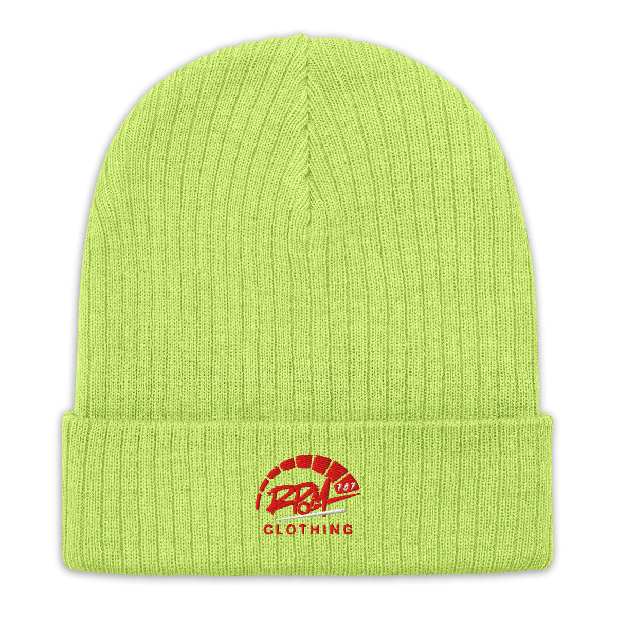 Ribbed Knit Beanie | RPM 787 - RPM 787 Clothing
