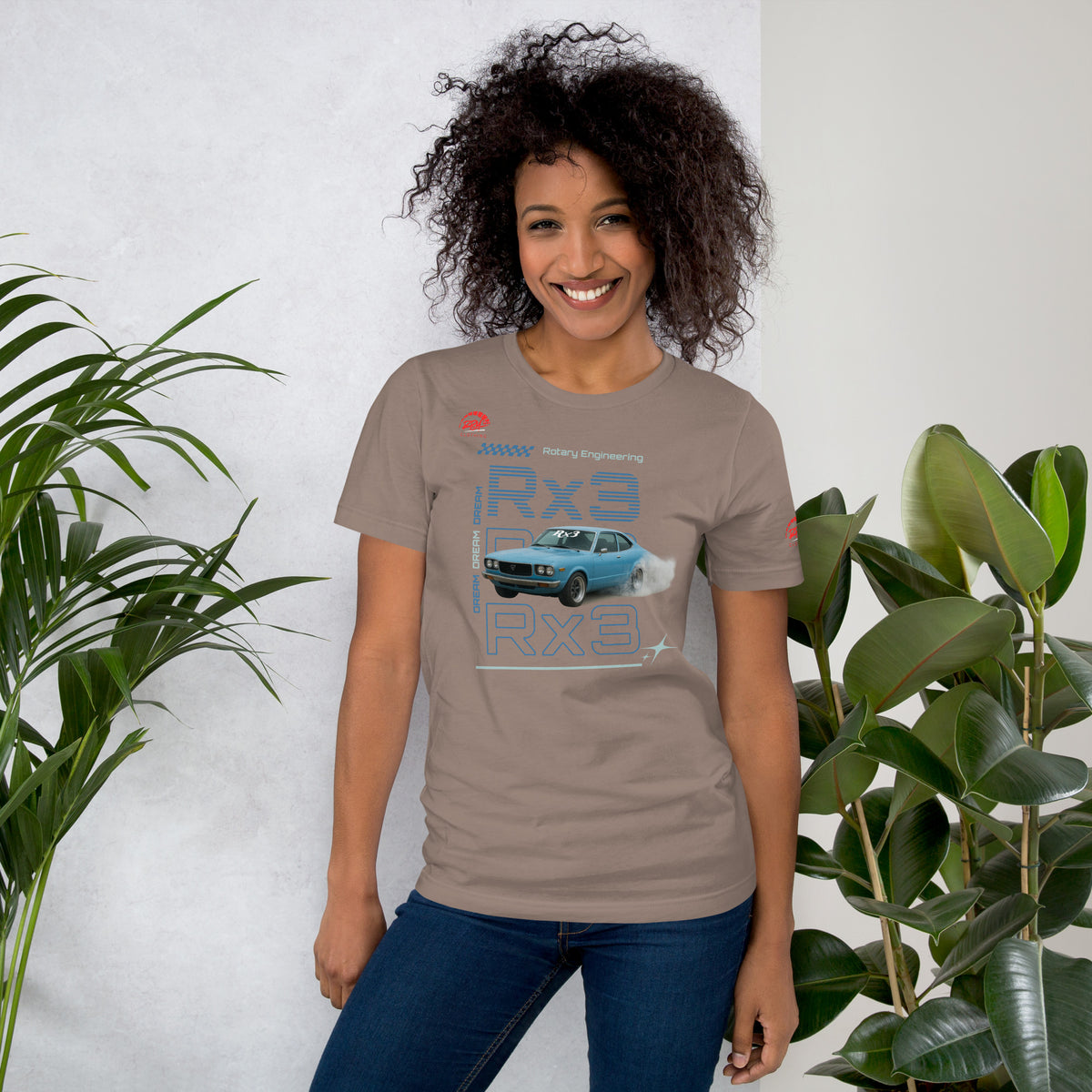 Rotary Dream RX3 Unisex Tee (Blue/Dark) | RPM 787 - RPM 787 Clothing