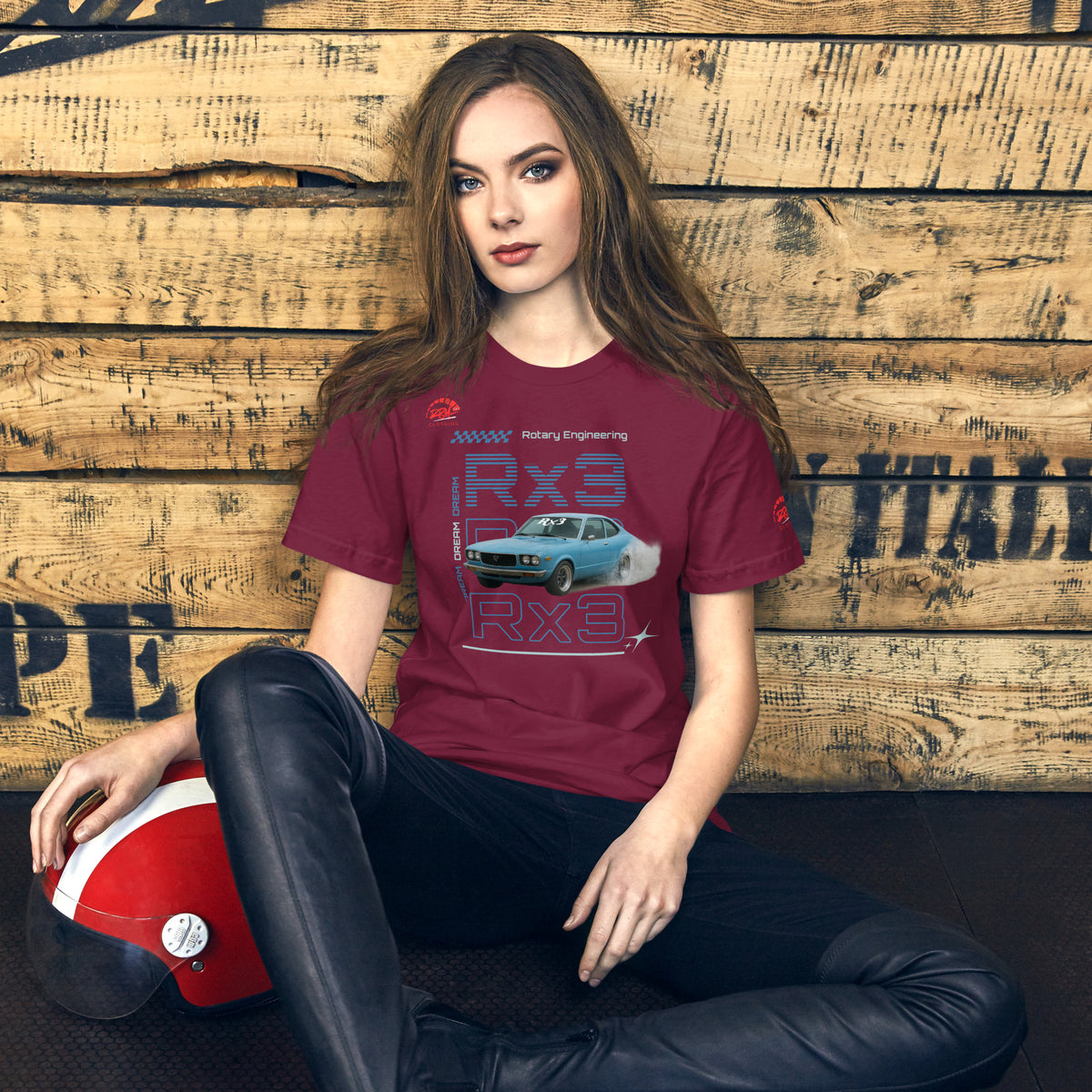 Rotary Dream RX3 Unisex Tee (Blue/Dark) | RPM 787 - RPM 787 Clothing