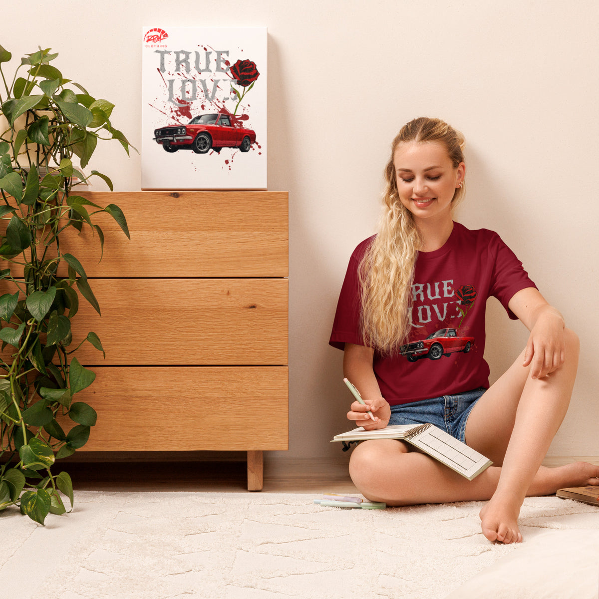 True Love Rotary Pickup Tee | RPM 787 - RPM 787 Clothing