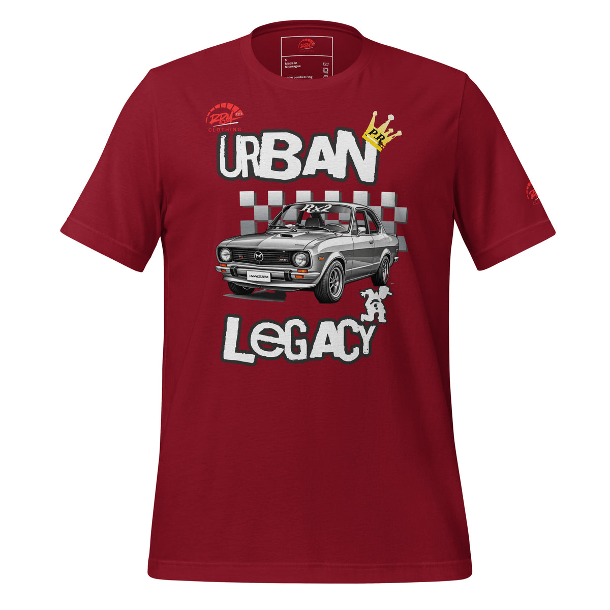 Urban Legacy Rx2 Unisex Tee (Dark) | RPM 787 - RPM 787 Clothing
