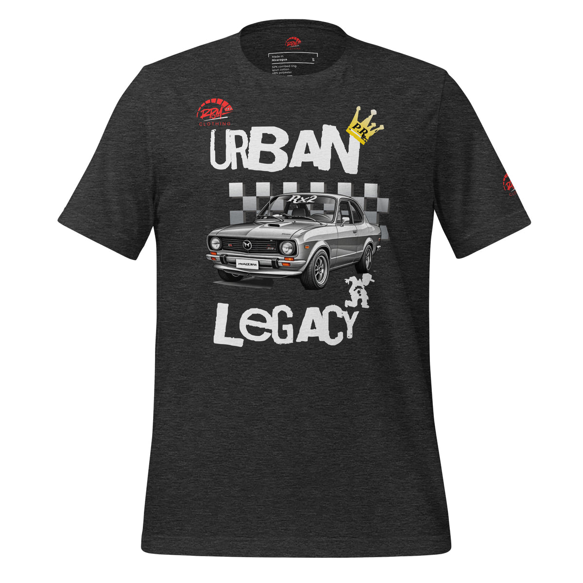 Urban Legacy Rx2 Unisex Tee (Dark) | RPM 787 - RPM 787 Clothing