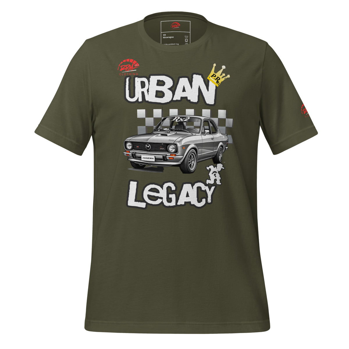 Urban Legacy Rx2 Unisex Tee (Dark) | RPM 787 - RPM 787 Clothing