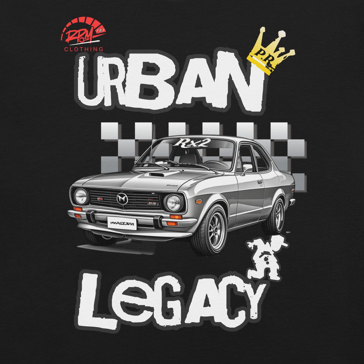 Urban Legacy Rx2 Unisex Tee (Dark) | RPM 787 - RPM 787 Clothing