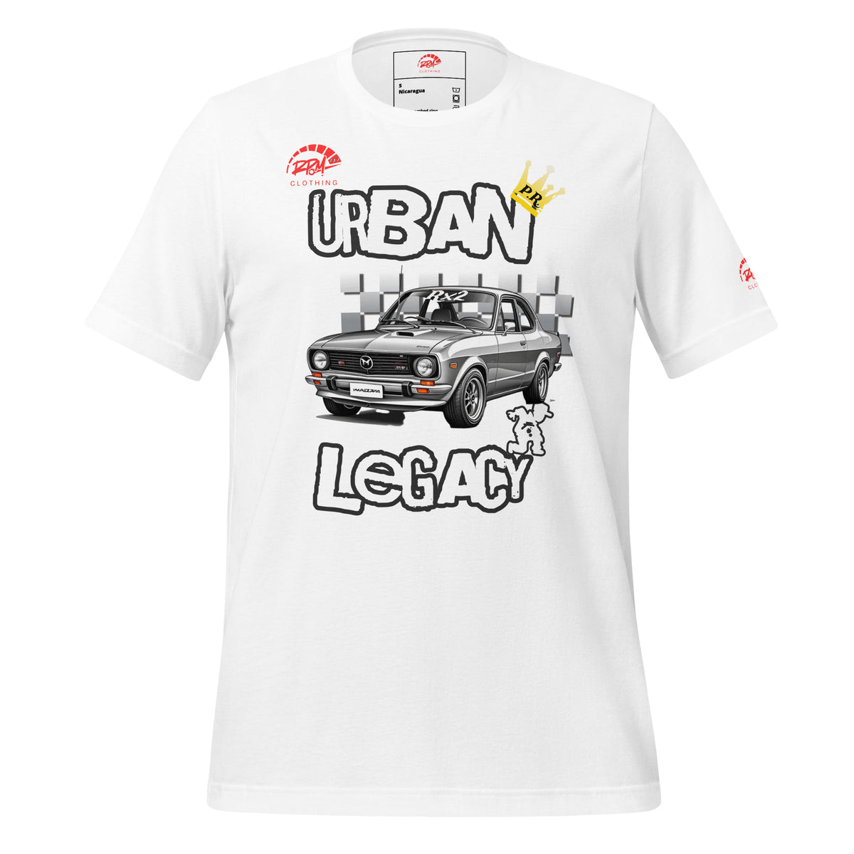 Urban Legacy Rx2 Unisex Tee (Light) | RPM 787 - RPM 787 Clothing