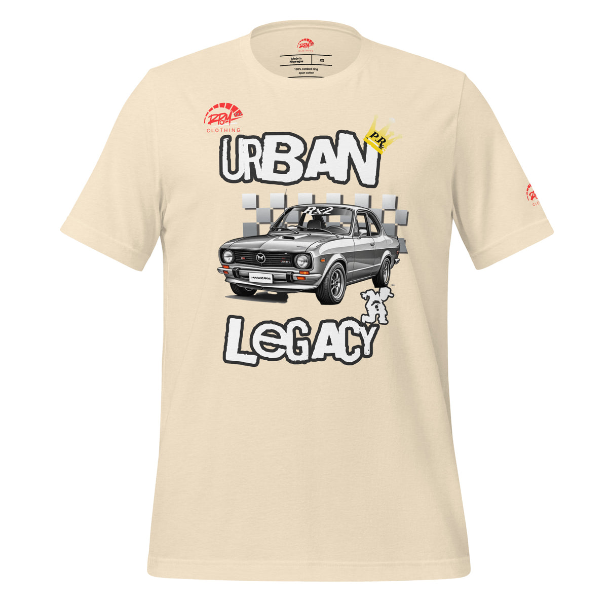 Urban Legacy Rx2 Unisex Tee (Light) | RPM 787 - RPM 787 Clothing
