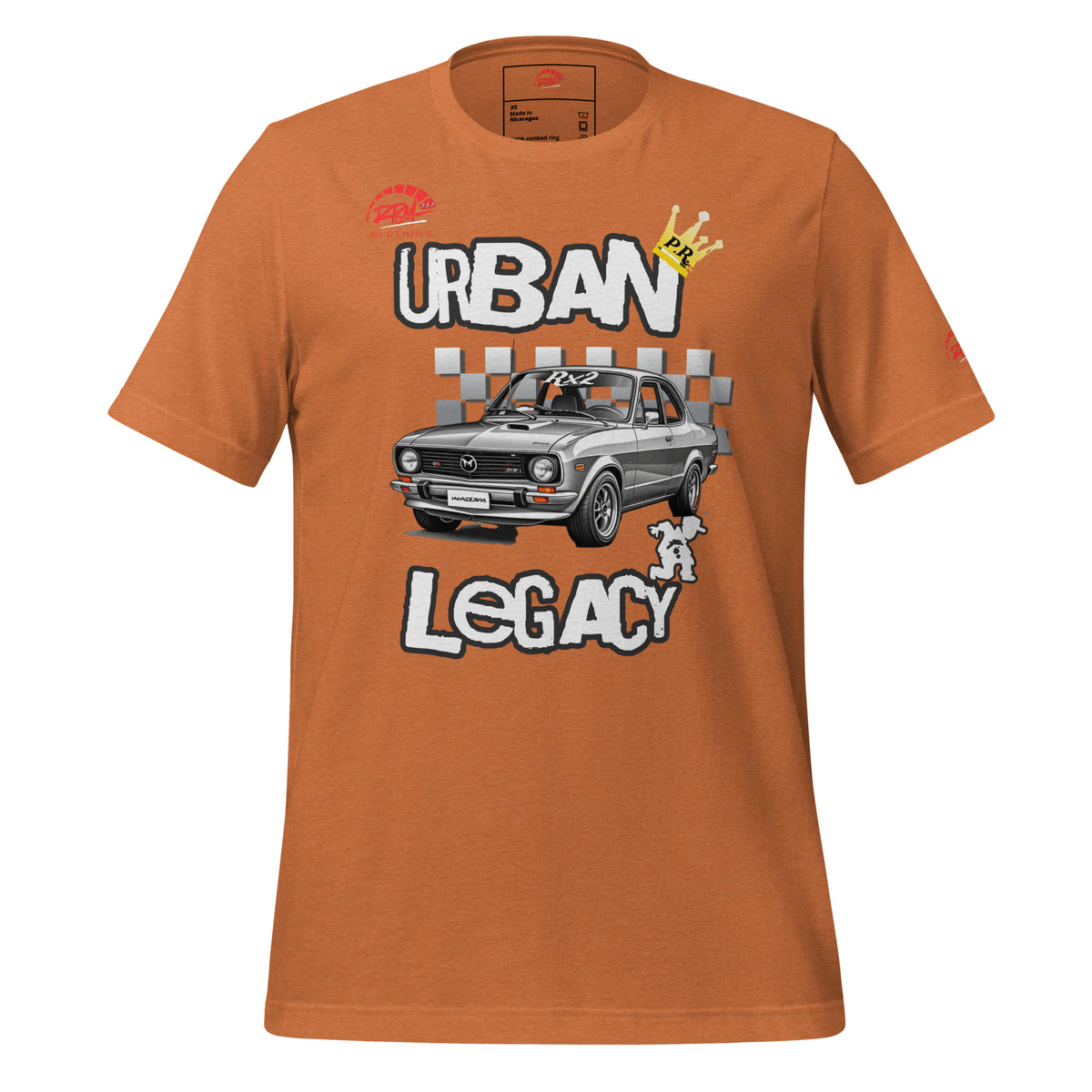 Urban Legacy Rx2 Unisex Tee (Light) | RPM 787 - RPM 787 Clothing