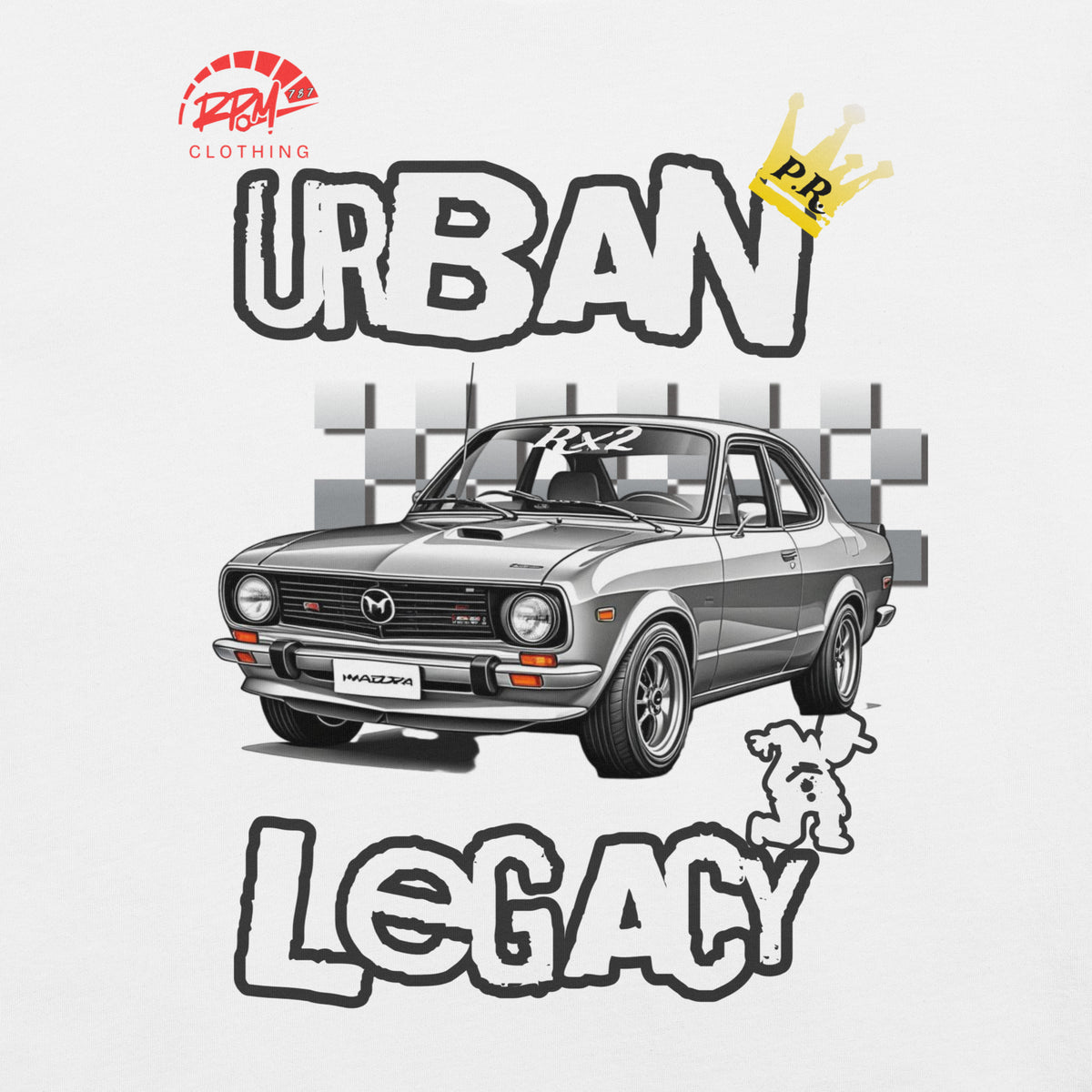 Urban Legacy Rx2 Unisex Tee (Light) | RPM 787 - RPM 787 Clothing