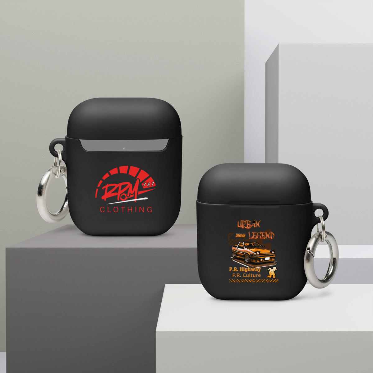 Urban Legend AE86 Rubber AirPods Case | RPM 787 - RPM 787 Clothing