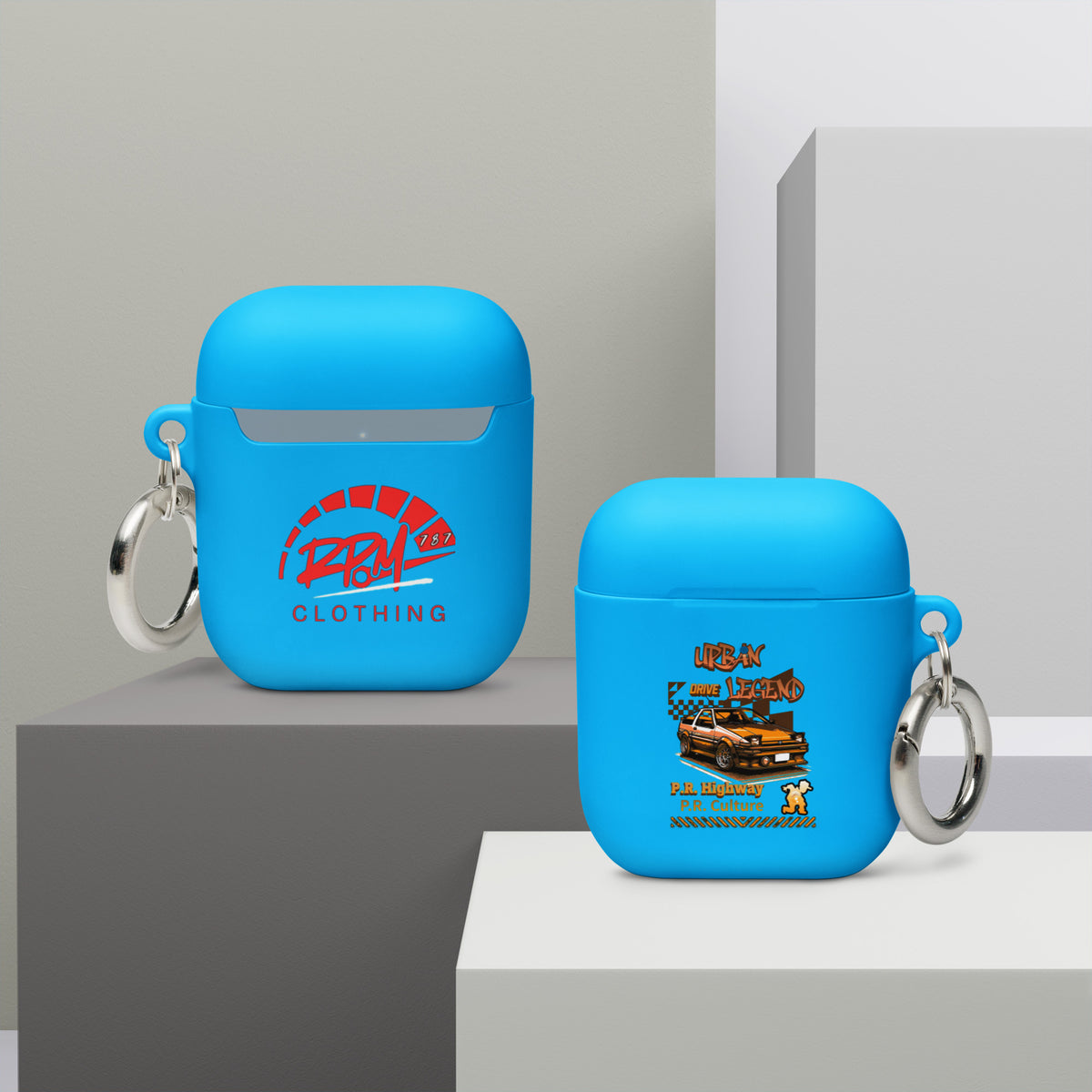 Urban Legend AE86 Rubber AirPods Case | RPM 787 - RPM 787 Clothing