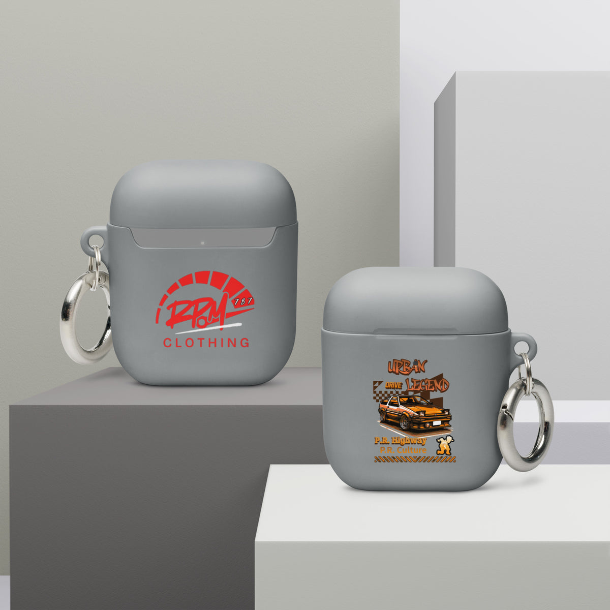Urban Legend AE86 Rubber AirPods Case | RPM 787 - RPM 787 Clothing