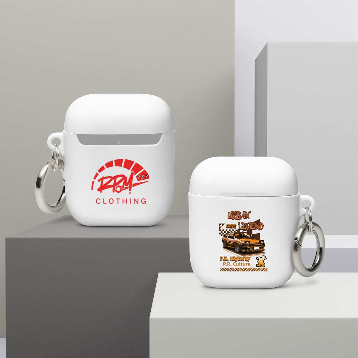 Urban Legend AE86 Rubber AirPods Case | RPM 787 - RPM 787 Clothing