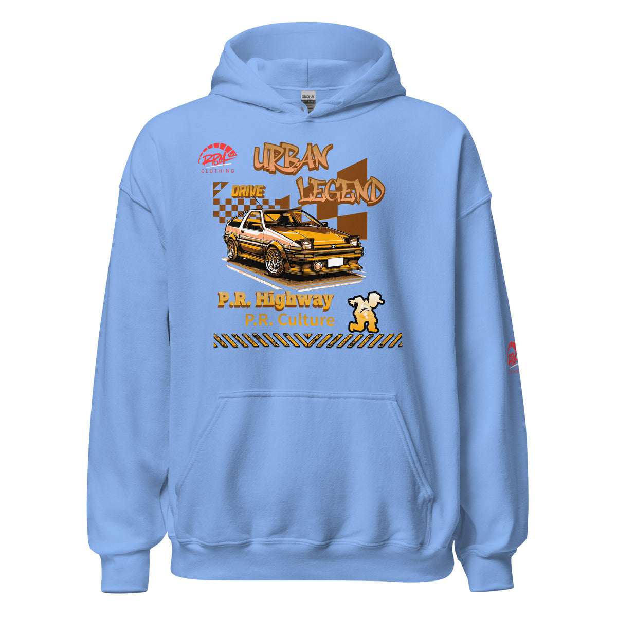 Urban Legend AE86 Unisex Hoodie (Golden/Light) | RPM 787 - RPM 787 Clothing