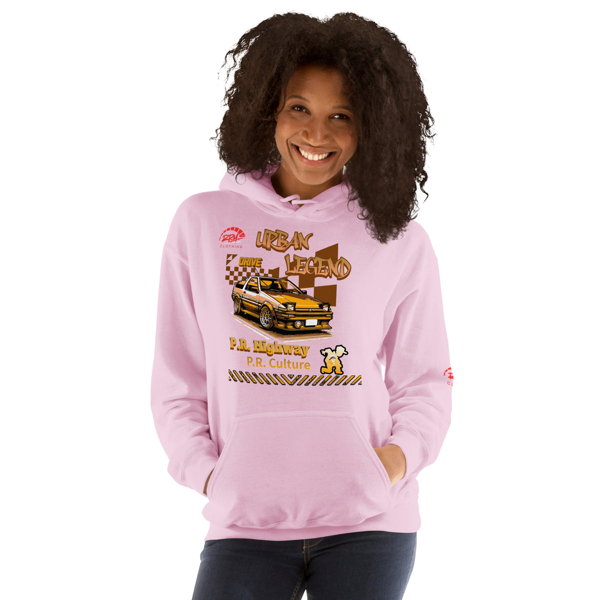 Urban Legend AE86 Unisex Hoodie (Golden/Light) | RPM 787 - RPM 787 Clothing