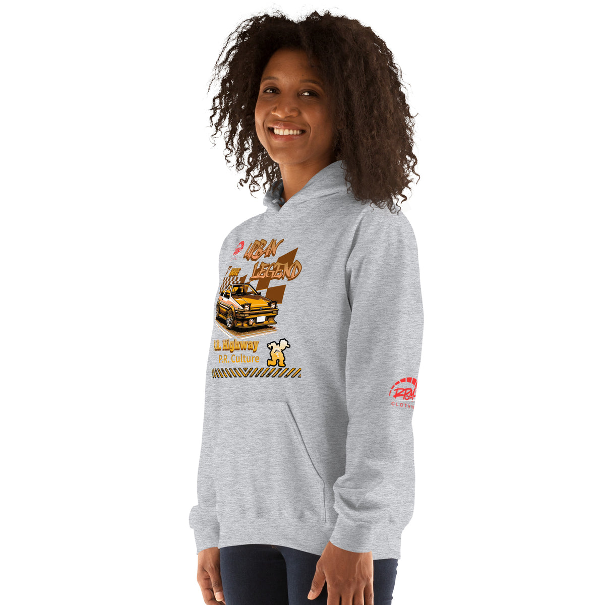Urban Legend AE86 Unisex Hoodie (Golden/Light) | RPM 787 - RPM 787 Clothing