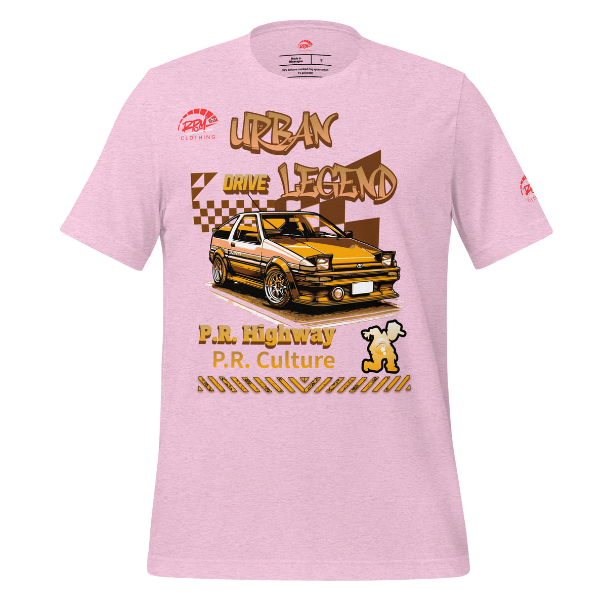 Urban Legend AE86 Unisex Tee (Golden/Light) | RPM 787 - RPM 787 Clothing