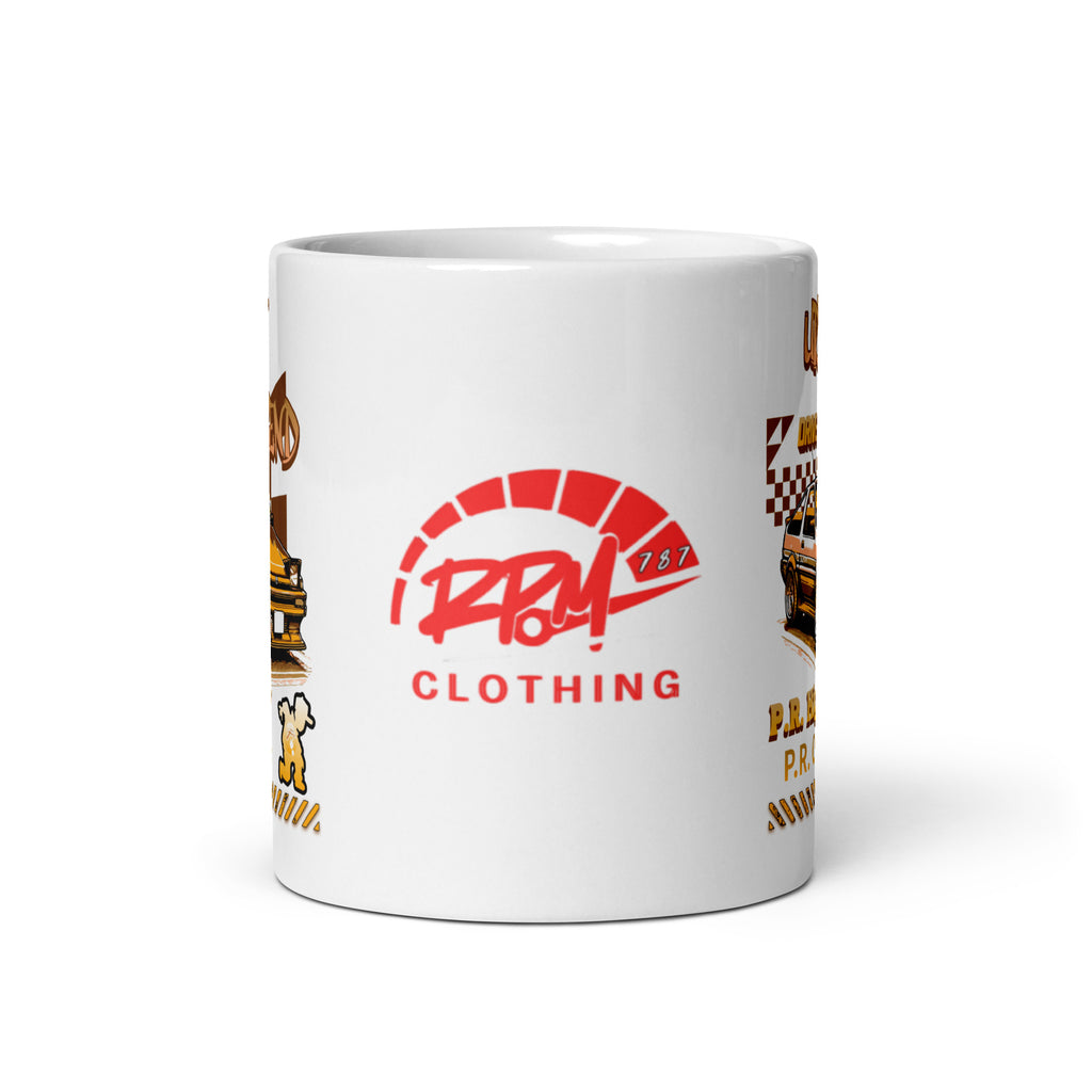 Urban Legend AE86 White Glossy Mug | RPM 787 - RPM 787 Clothing