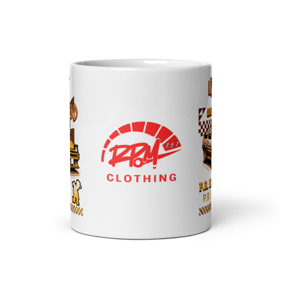 Urban Legend AE86 White Glossy Mug | RPM 787 - RPM 787 Clothing
