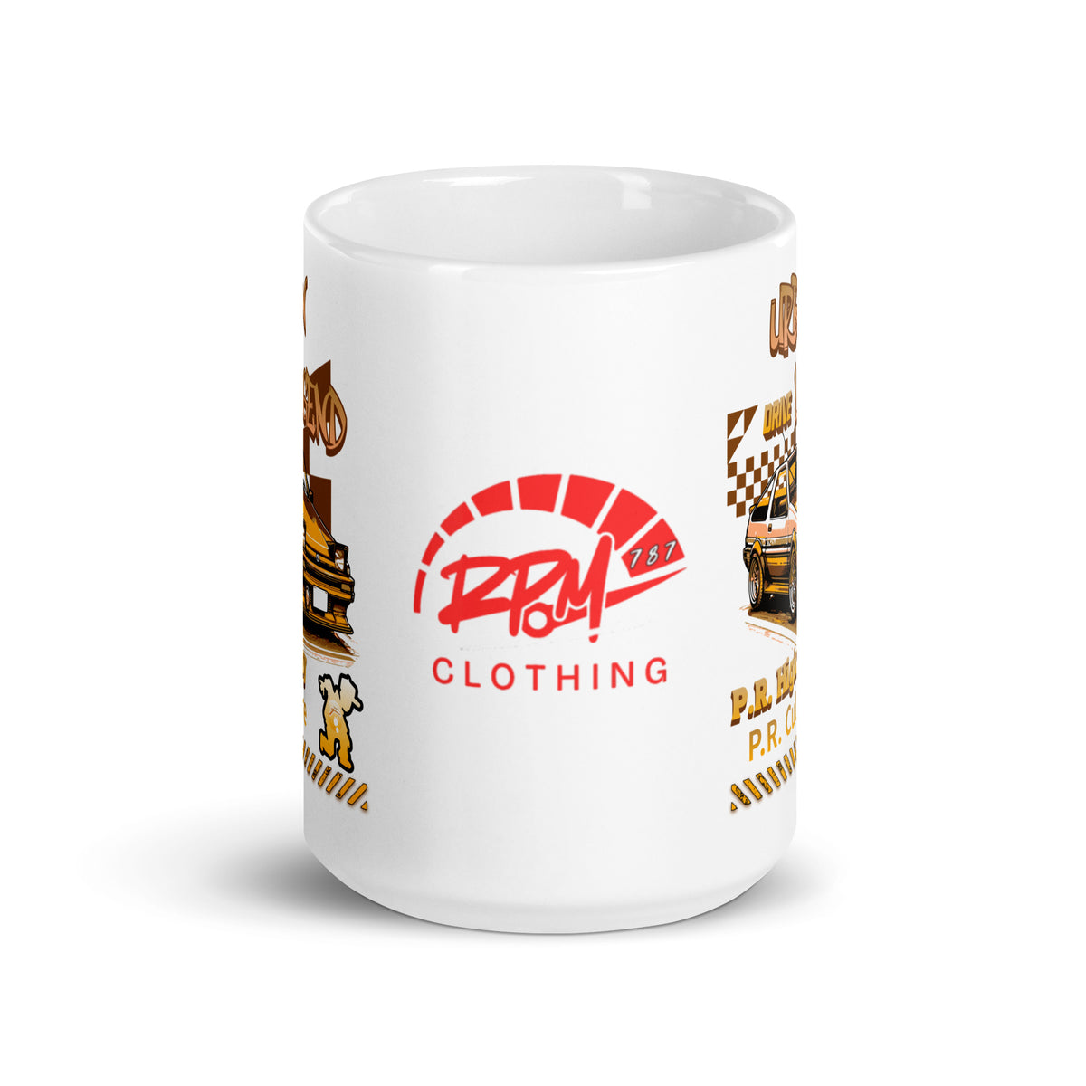 Urban Legend AE86 White Glossy Mug | RPM 787 - RPM 787 Clothing